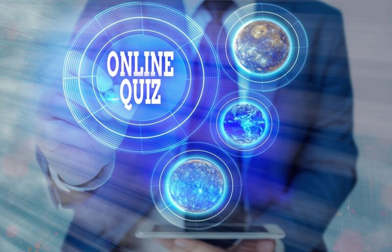 playing online quiz games